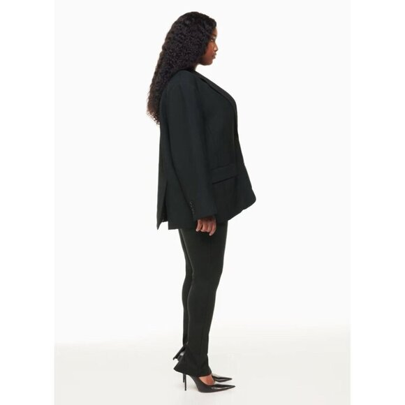 Aritzia BABATON ATELIER Vogue Cruise Blue Single Oversized Blazer Jacket, Size 3 - Picture 15 of 16